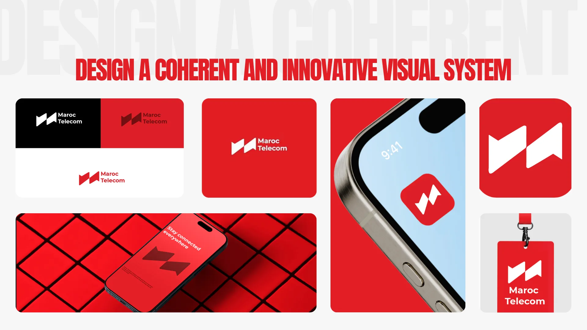 Visual identity system — logo variations and mockups